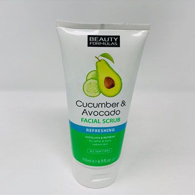 Bf Cucumber & Avocado Facial Scrb  150ml
