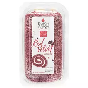 Dutch Apron Red Velvet Roll Cake