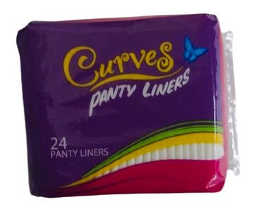 Curves Panty Liners 24 Pcs