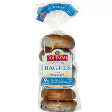 Toufayan Bagels Blueberry Cut