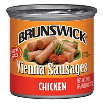 Brunswick Chicken Hot & Spicy Vienna Sausages
