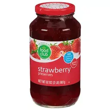 Food Club Strawberry Preserves
