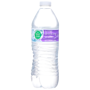 Food Club Purified Water