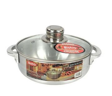 Bistro Caldero Glass Lid 20*7.5 Cm