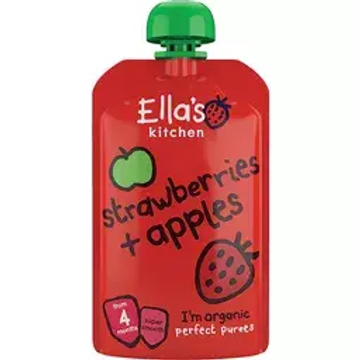 Ella Kitchen Strawberry And Apple Puree