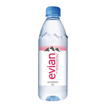 Evian Natural Mineral Water 500 Ml