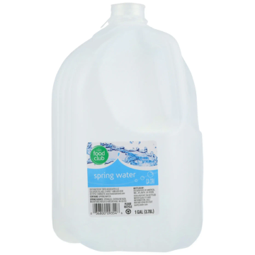 Food Club Spring Water