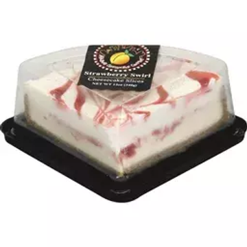 Atlanta Strawberry Cheesecake Swirl Slices