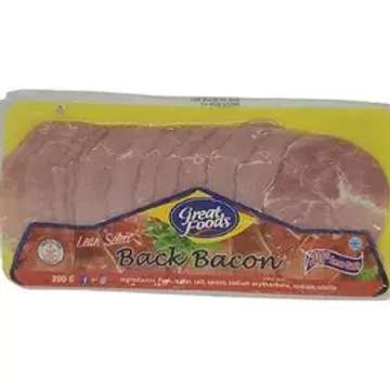 Great Foods Back Bacon
