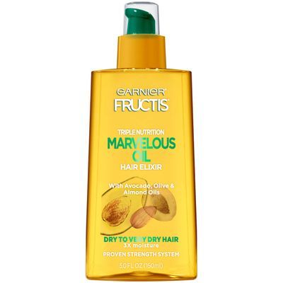 Garnier Fructis Triple Nutrition Marvelous Oil Hair Elixir, Dry to Very Dry Hair