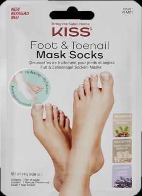 KISS Foot & Toenail Mask Socks