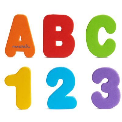 Munchkin Learn Bath Letter & Numbers