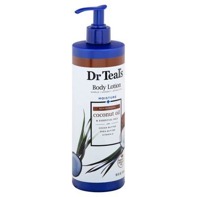 Dr Teals Body Lotion Coconut Oil 18oz