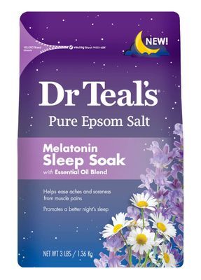 Dr Teals Pure Epsom Salt Melatonin Sleep