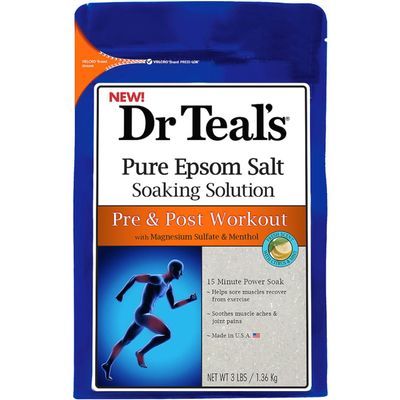 Dr Teals Pure Epsom Salt Pre & Post Work