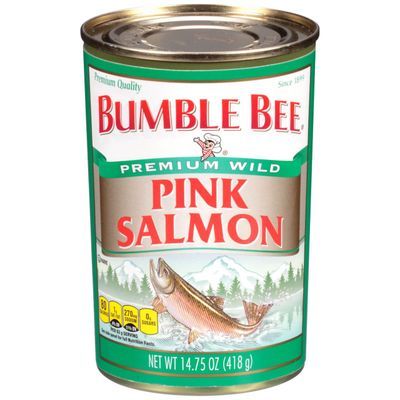 Bumble Bee Wild Pink Salmon, Ready to Eat Salmon, High Protein Food