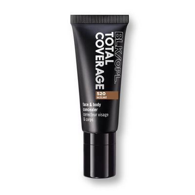 BLK/OPL Total Coverage Face & Body Concealer, Maximum-Coverage, Hazelnut