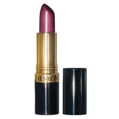 Revlon Revlon Super Lustrous Lipstick with Vitamin E and Avocado Oil, Pearl Lipstick in Plum, 625 Iced Amethyst