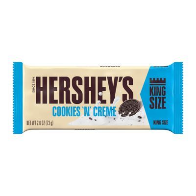 Hersheys Cookies N Creme King Size 2.6oz