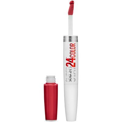 Maybelline SuperStay 24 2-Step Liquid Lipstick Makeup, Keep Up The Flame
