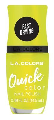 L.A. COLORS Quick Color Fast Drying Polish, Hustle