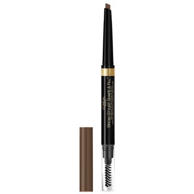 L'Oreal Paris Brow Stylist Shape & Fill Mechanical Eye Brow Makeup Pencil, Brunette