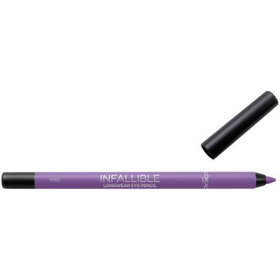 L'Oreal Paris Infallible Pro-Last Waterproof, Up to 24HR Pencil Eyeliner, Purple