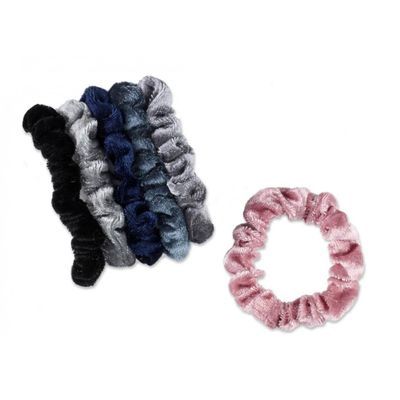 Scunci Mini Velvet Scrunchies 6pcs
