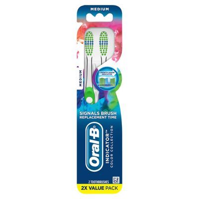 Toothbrush 2 Pack Med