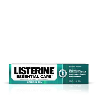 Listerine Essential Care Orig Gel 4.2oz
