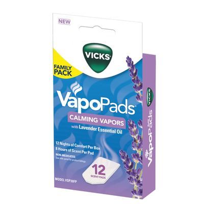 Vicks Vapo Pads Calming Methol&lavender
