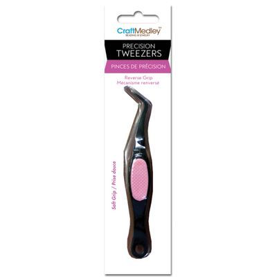 Precision Tweezer With Soft Grip Handle
