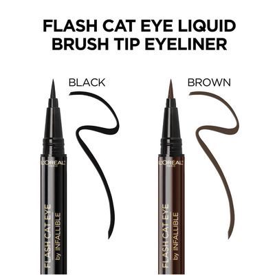 Lorealflash Cat Eye Liquid Eyelinerblack