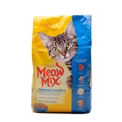 Meow Mix Cat Food Seafood Medley 3.15lb