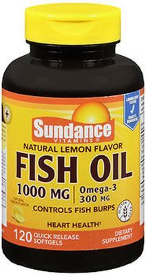 Sundance Lemon Flav Fish Oil 1000m 120s