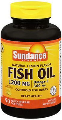Sundance Lemon Flav Fish Oil 1200m 90s