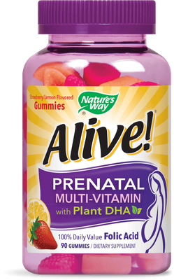 Alive Prenatal W/plant Dha 90s
