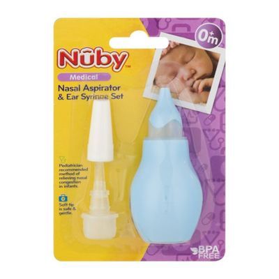 Nuby Nasal Aspirator & Ear Syringe Set