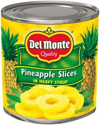 Delmonte Pineapple Slices In Syrup 15.5