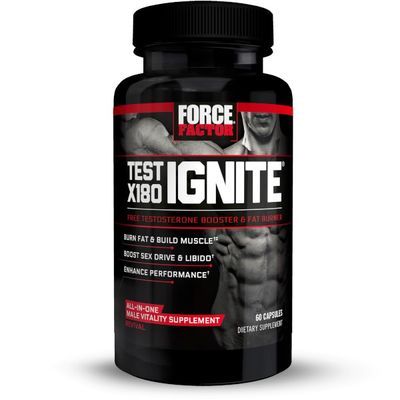 Force Factor Test X180 Ignite Testosterone Booster