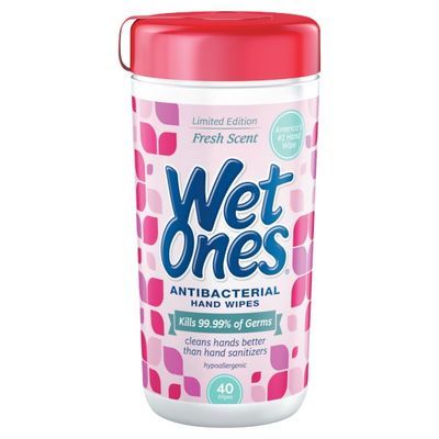 Wet1 Antibacterial Wipes Fresh Scent 40s