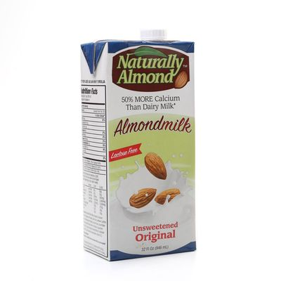 Naturally Almondunsweetened Original32oz