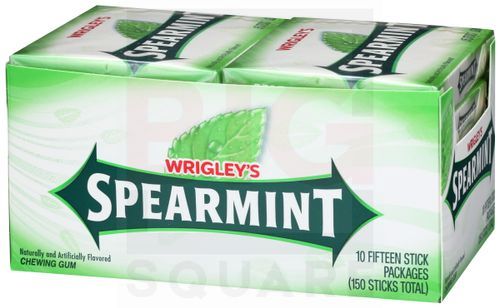 Wrigley's Spearmint Chewing Gum - Gum