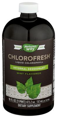 Nature's Way Chlorofresh Liquid Chlorophyll Mint Flavor Digestion / Mint Flavored