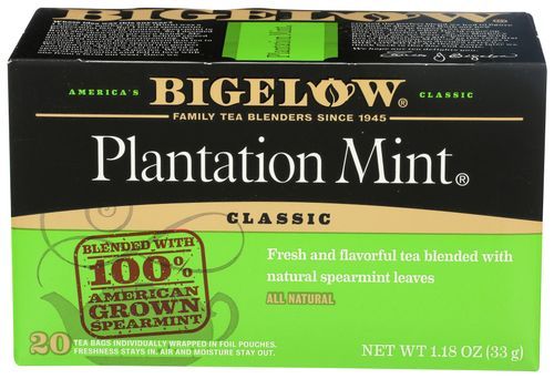 Bigelow Plantation Mint Classic Tea