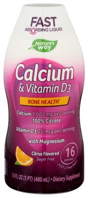 Nature's Way Calcium And Vitamin D3 16oz