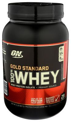 Optimum Nutrition On 100% Whey Gold Strawberry