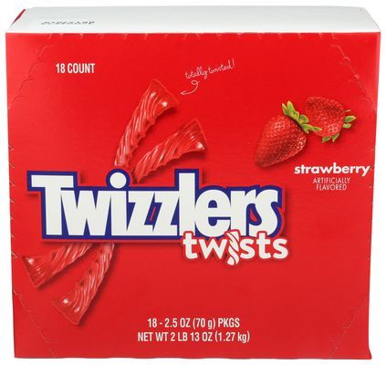 Twizzlers Twists Strawberry Strawberry