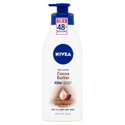 Nivea Cocoa Butter Body Lotion, 16.9 Fl Oz