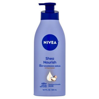 Nivea Shea Nourish Body Lotion, 16.9 Fl Oz